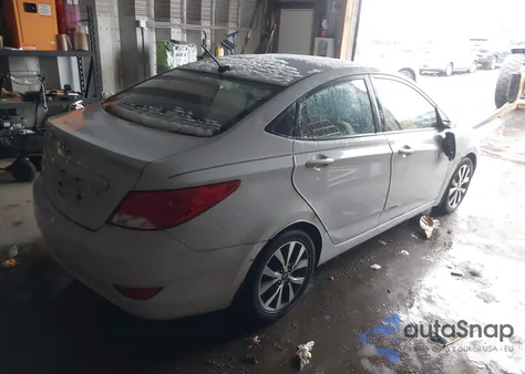 2017 Hyundai Accent Value Edition из США, поврежденный, VIN KMHCT4AE6HU361125